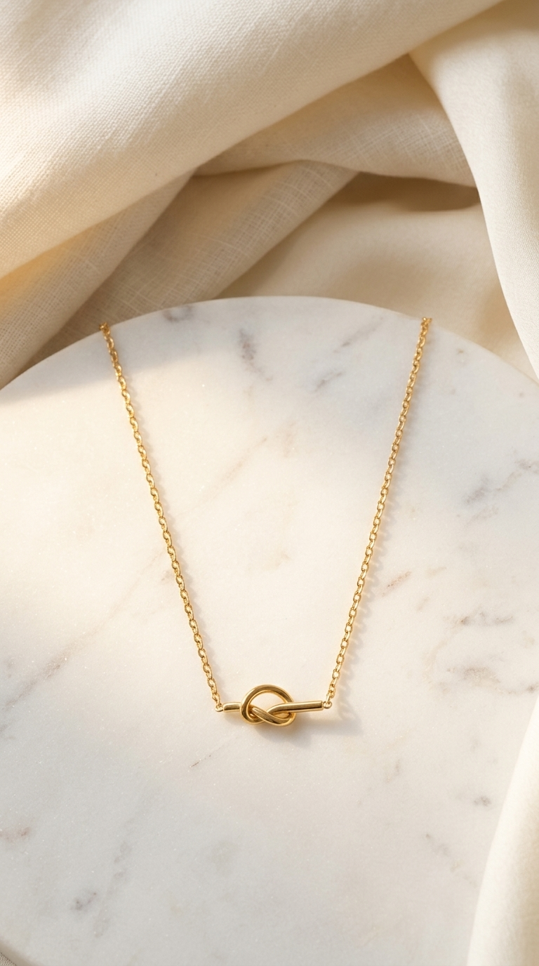 Eterna Knot Necklace